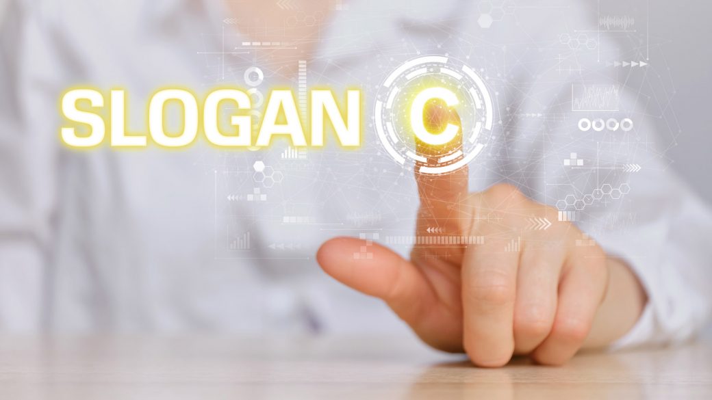 Dimmi quando quando quando…si può registrare uno slogan